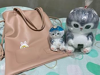 mofsand モフサンド　福袋バッグとぬいぐるみ Amazon.co.jp: mofusand モフサンド しまむら トートバッグ